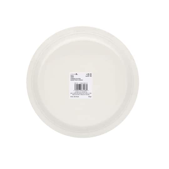 9" Pride Rainbow Stripes Round Paper Dinner Plates, 10ct. by Celebrate It™